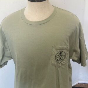 Salt life tshirt size 2 xl light greenish olive in color short sleeve